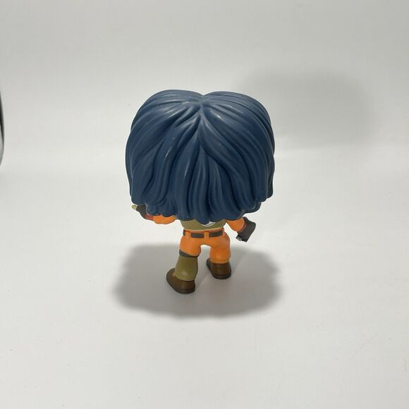 Funko Pop! Star Wars Rebels - Ezra #134 OOB Missing Stand DAMAGED SABER - Picture 3 of 6